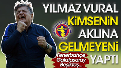 Yılmaz Vural kimsenin aklına gelmeyeni yaptı. Bunu görenler çok şaşırdı