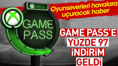 Oyunseverleri havalara uçuracak haber. Xbox Game Pass yüzde 97 indirim yaptı