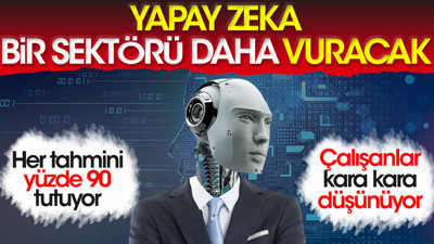 Yapay zeka bir sektörü daha vuracak. Çalışanlar kara kara düşünüyor