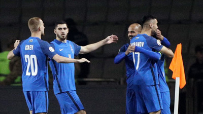 Hataysporlu Dadashov şov yaptı. Azerbaycan farklı kazandı