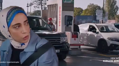 Kızılcık Şerbeti'ndeki benzinlik sahnesi alay konusu oldu
