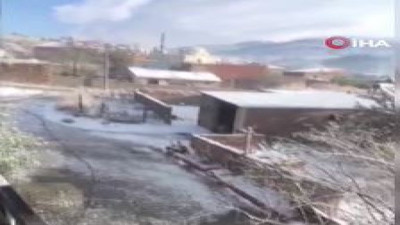 Niğde'de kar yağışı etkili oldu