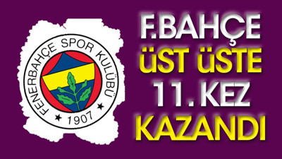 Fenerbahçe'yi kimse durduramıyor. 11'de 11 yaptılar