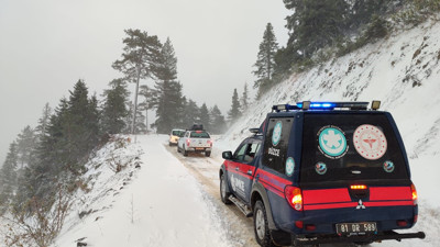 Düzce'de yaylada mahsur kalanlar kurtarıldı