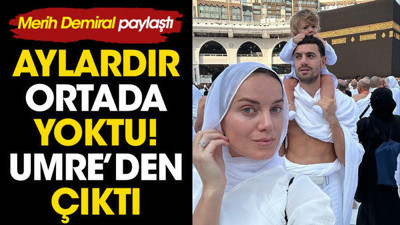 Merih Demiral İsviçreli eşiyle Umre'de ortaya çıktı. Aylardır gözükmüyordu
