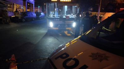 Otobüsün ezdiği kadın feci şekilde can verdi