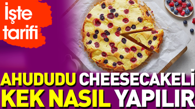 Ahududu cheesecakeli kek nasıl yapılır?