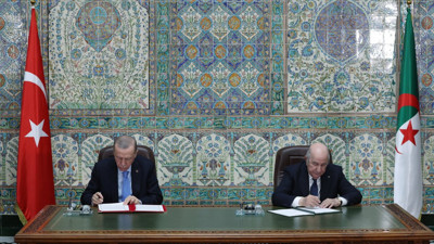 Türkiye ile Cezayir arasında 12 anlaşma imzalandı