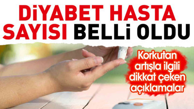 Diyabet hasta sayısı belli oldu. Korkutan artışla ilgili dikkat çeken açıklamalar