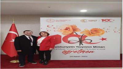 Öğrencisinin öldürdüğü okul müdürünün eşi 'Öğretmenler Günü' programında