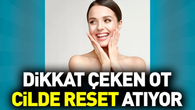 Dikkat çeken ot cilde reset atıyor
