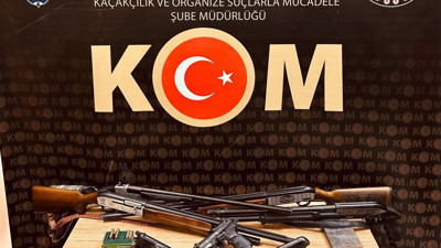 Gümüşhane'de silah ticareti operasyonu:5 tutuklu