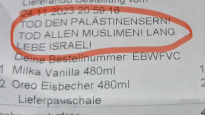 Türk pizzacıya ırkçı mesaj! Gelen siparişteki not şoke etti