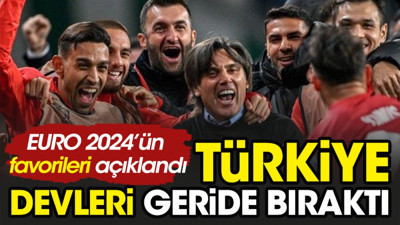 Avrupa Şampiyonası'nın favorileri belli oldu. Türkiye devleri geride bıraktı