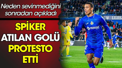 Spiker atılan golü protesto etti. Neden sevinmediğini sosyal medyadan açıkladı