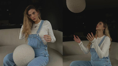 Yasemin Şefkatli'den karnı burnunda pozlar