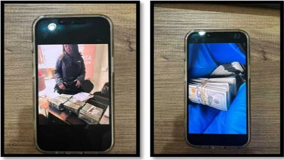 Fatih Terim fonuna paralar teslim edilirken kamera görüntüleri ortaya çıktı