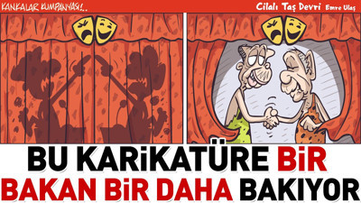 Bu karikatüre bir bakan bir daha bakıyor. Emre Ulaş çizdi