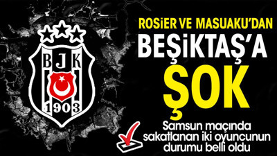 Beşiktaş'tan şok sakatlık açıklaması