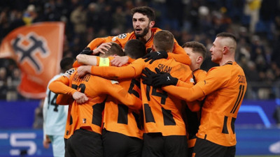 Şampiyonlar Ligi'nde Shakhtar Donetsk sürprizi