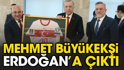 Mehmet Büyükekşi Cumhurbaşkanı Erdoğan'a çıktı!