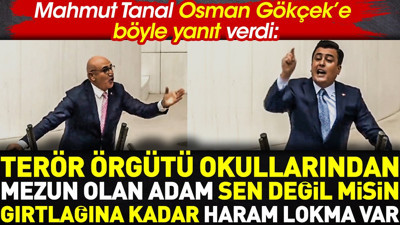 Mahmut Tanal'dan Osman Gökçek'e: Terör örgütü okullarından mezun olan sen değil misin?
