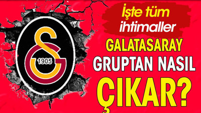 Galatasaray gruptan nasıl çıkar? Kopenhag'da final gecesi