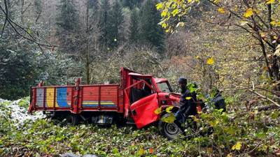 Kaza yaptığı araçta saatler sonra ölü bulundu