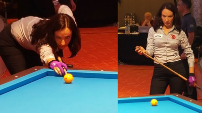 Bilardoda Gülşen Degener şampiyon oldu