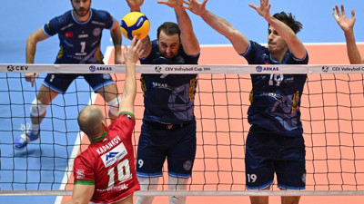 Arkasspor CEV Kupası'nda zorlanmadan turladı