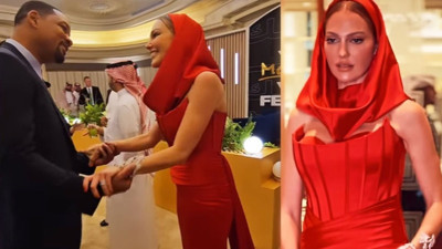 Meryem Uzerli Kızıldeniz'de onu görür görmez sarıldı