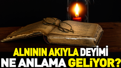 Alnının akıyla deyimi ne anlama geliyor?