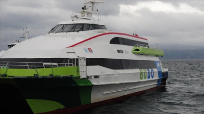 BUDO feribot seferlerine fırtına engeli