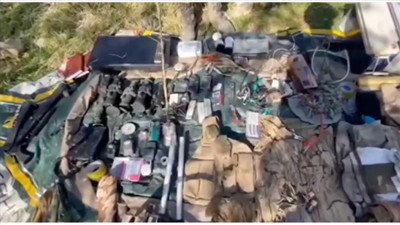Pençe-Kilit bölgesinde çok sayıda mühimmat ele geçirildi