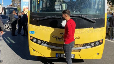Otobüsün altında kalan kadın ağır yaralandı