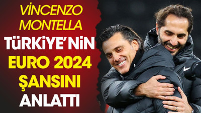 Montella'dan Türkiye için EURO 2024 yorumu: Kendimi sorumlu hissediyorum