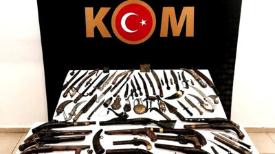 Tarihi eser operasyonunda yüzlerce obje ele geçirildi