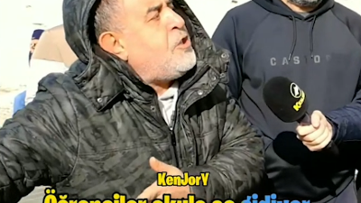 'Öğrenciler aç Diyanet'e zırhlı araç yakışıyor mu'. Sözleri sokak röportajına damga vurdu