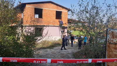 Bağ evindeki yangına uykuda yakalandılar