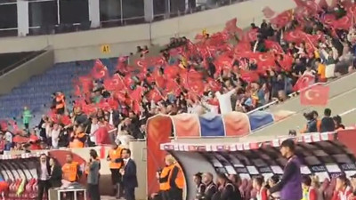 Milli Takım golü attı, tribünler coştu