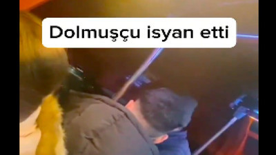 Dolmuş parasını vermeyen yolcuya şoför isyan etti: "Karaktersiz, kanı bozuk..."