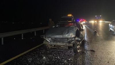 Siverek’te otomobil ile TIR çarpıştı: 4’ü çocuk 9 yaralı