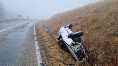 Çorum’da trafik kazası