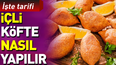 İçli köfte nasıl yapılır?