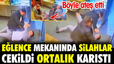 Çankırı'da eğlence mekanında silahlar çekilince ortalık karıştı