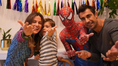 Eski eşler Mihre Mutlu ile İbrahim Çelikkol bir araya geldi