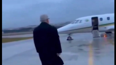 AK Parti Grup Başkanvekili Bahadır Yenişehirlioğlu'nun bakanlık jetiyle yolculuk yapması tepki topladı