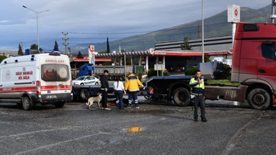 Tırla çarpışan motosikletin sürücüsü öldü