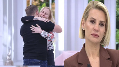 Esra Erol 32 yıllık hasrete son verdi. Gözyaşları sel oldu