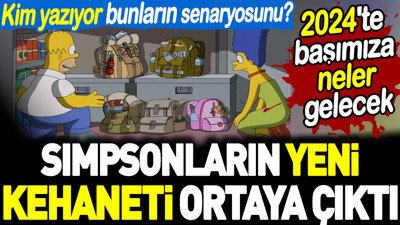 Simpsonların yeni kehaneti ortaya çıktı. Kim yazıyor bunların senaryosunu? 2024'te başımıza neler gelecek